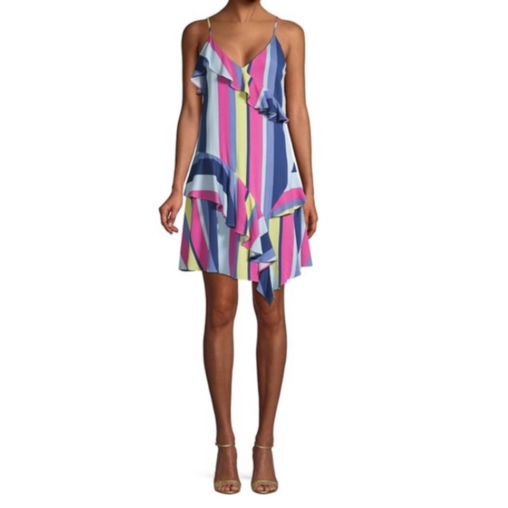 Parker Lorca Stripe Dress XS
